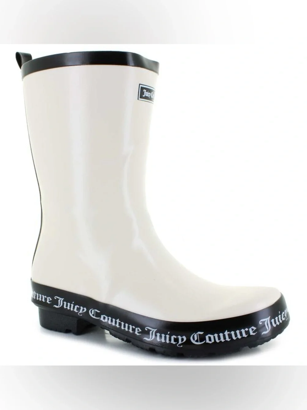 Juicy Couture Totally Logo Rain Boots - Size 8